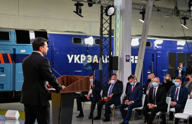 President: The next important direction of the Large Construction - the new Ukrainian railway - starts today