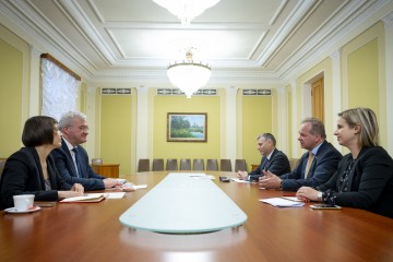 Андрій Сибіга обговорив з представниками Швейцарії підготовку до п’ятої Міжнародної конференції з питань реформ в Україні 