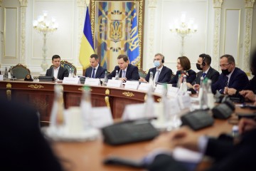 Зустріч Президента з представниками бізнесу – членами Американської торговельної палати в Україні 