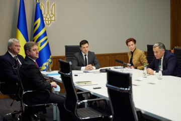 Volodymyr Zelenskyy took part in the first negotiations in the format of the Lublin Triangle