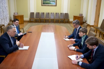 Ihor Zhovkva discussed the situation in Donbas and Ukraine's Euro-Atlantic integration with the Adviser to the President of Estonia