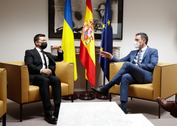 President of Ukraine Volodymyr Zelenskyy met with the Prime Minister of Spain