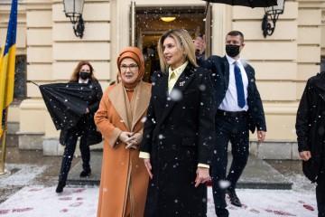 First Lady of Ukraine met in Kyiv with the First Lady of Turkey