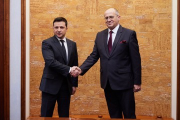 President of Ukraine met with the OSCE Chairman-in-Office, the Minister of Foreign Affairs of Poland