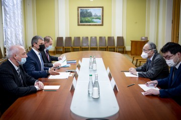 Roman Mashovets discussed with the Ambassador of Japan to Ukraine the prospects of cooperation in the field of security and defense