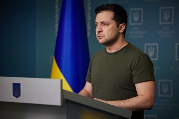 Address by the President of Ukraine to the citizens on the fourth day of the war