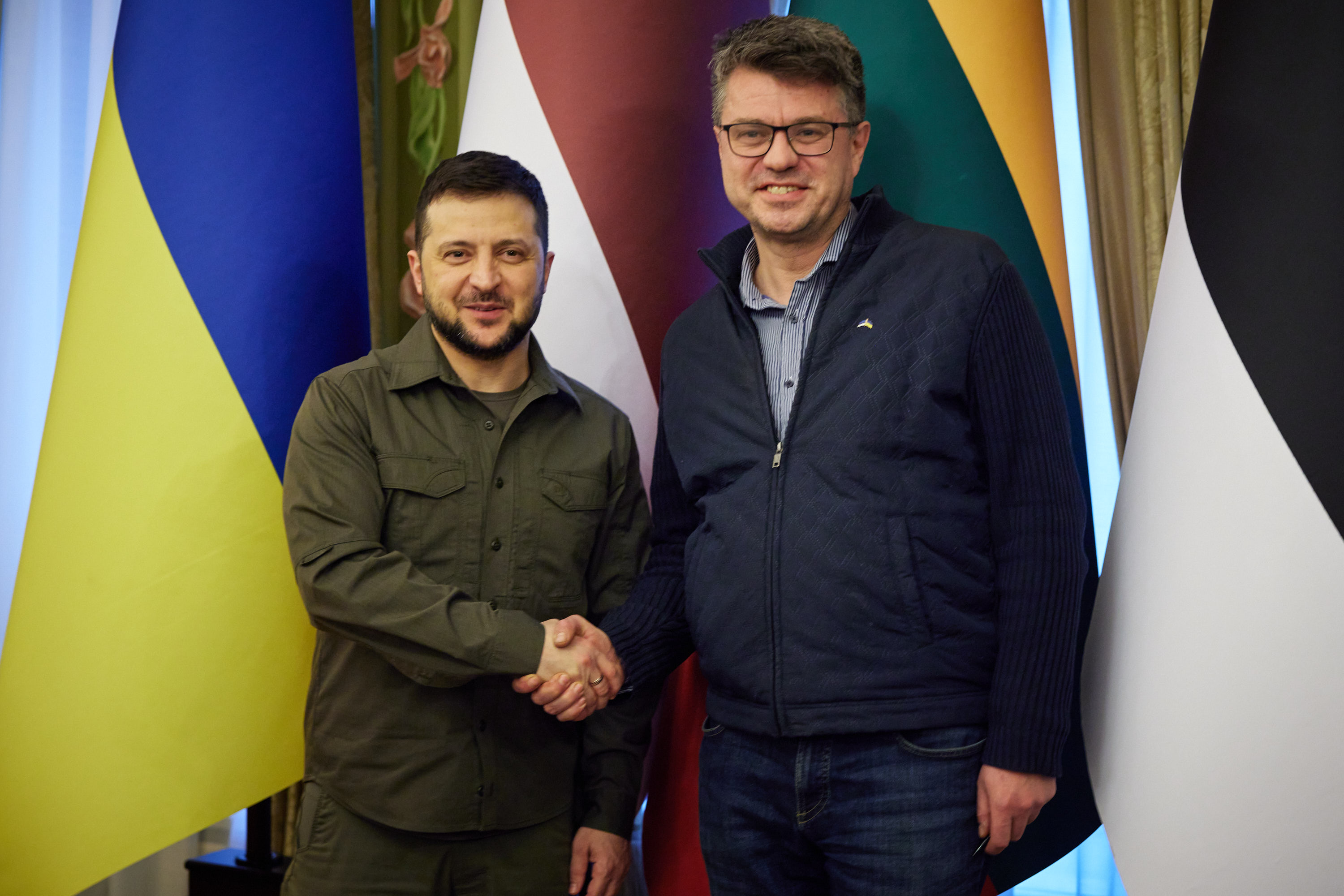 President of Ukraine met with the Speakers of the Parliaments of ...
