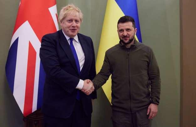 Україна та Велика Британія й надалі посилюватимуть антивоєнну коаліцію – Володимир Зеленський після зустрічі з Борисом Джонсоном у Києві