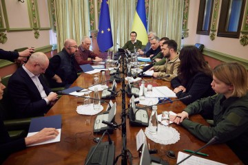 EU membership is a priority for the Ukrainian state and our people - Volodymyr Zelenskyy following the meeting with Charles Michel in Kyiv