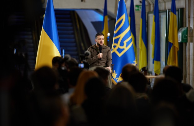 Україна продемонструвала надзвичайну єдність, а також об’єднала Європу й показала справжній зміст НАТО – Володимир Зеленський