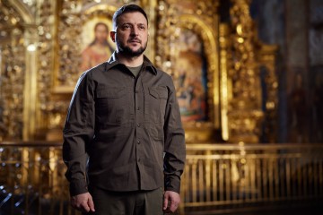 Easter congratulations by President of Ukraine Volodymyr Zelenskyy