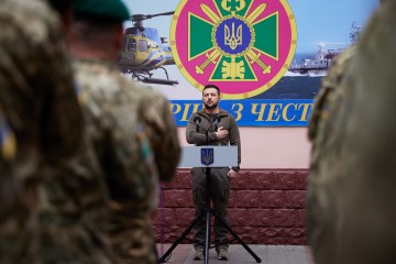 Зустріч Президента України з військовослужбовцями Держприкордонслужби