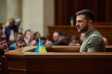 Speech by President of Ukraine Volodymyr Zelenskyy in the Verkhovna Rada