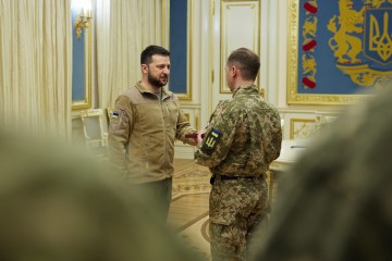 President awarded NABU employees who distinguished themselves in the fight against the Russian occupiers