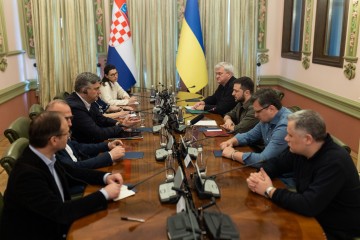 President of Ukraine discussed with the Prime Minister of Croatia the strengthening of sanctions, cooperation in the security, energy and European integration spheres