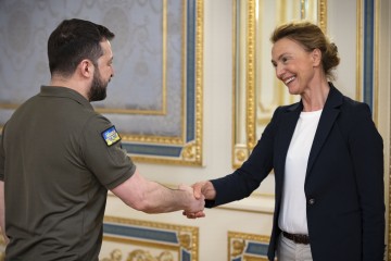 Volodymyr Zelenskyy met with the Secretary General of the Council of Europe