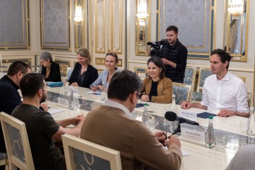 Зустріч Президента України з міністрами закордонних справ Німеччини та Нідерландів 