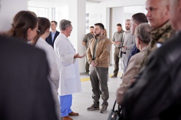 Відвідання Президентом Центру дитячої кардіології та кардіохірургії у Києві