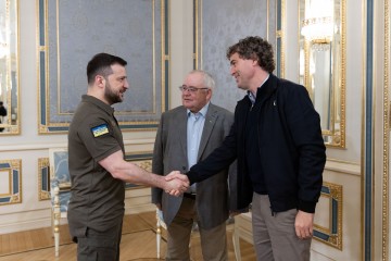 President met with the Chairpersons of both Houses of the Irish Parliament