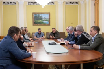 Андрій Єрмак на зустрічі з підприємцями: Для нас важливо, щоб в Україні були створені конкурентні умови, які стимулюватимуть бізнес розвиватися