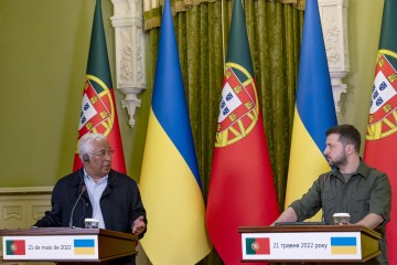 Volodymyr Zelenskyy met with the Prime Minister of Portugal in Kyiv
