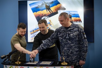 Volodymyr Zelenskyy canceled “Russian warship… Done!” postage stamp issued on the Day of the Marines of Ukraine