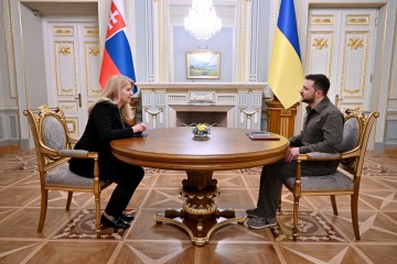Словаччина й надалі надаватиме максимальну безпекову допомогу Україні – Володимир Зеленський за результатами зустрічі із Зузаною Чапутовою у Києві