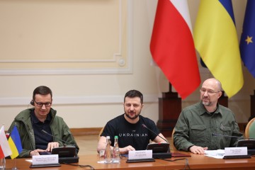Volodymyr Zelenskyy took part in the opening of the Ukrainian-Polish intergovernmental consultations