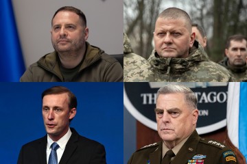 Andriy Yermak and Valerii Zaluzhny discussed new package of military aid for Ukraine with Jacob Sullivan and Mark Milley