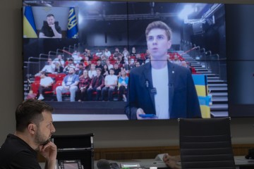 We must rebuild a new Ukraine - a state that has gained its independence and future - President during a conversation with the student community of Great Britain