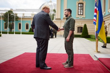 Зустріч Президента України та Прем‘єр-міністра Великої Британії у Києві