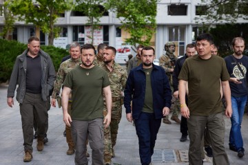 Робоча поїздка Президента України на Миколаївщину та Одещину