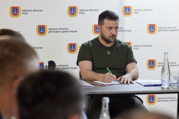 Volodymyr Zelenskyy held a meeting on the situation in the Odesa region