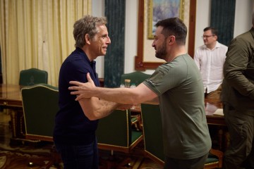 Президент зустрівся з голлівудським актором, посланцем доброї волі ООН Беном Стіллером