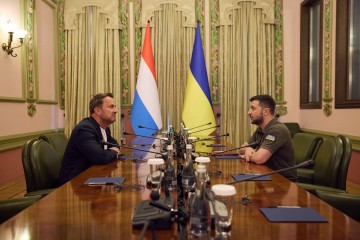 President of Ukraine met with the Prime Minister of Luxembourg in Kyiv