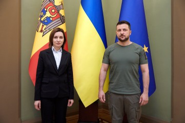 President of Ukraine met with the President of Moldova in Kyiv