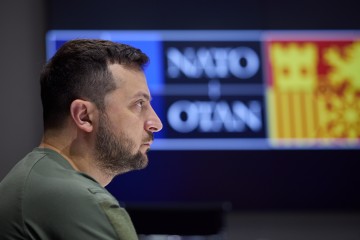 You have to find a place for Ukraine in the common security space - speech by the President of Ukraine at the NATO Summit