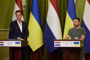 Україна та Нідерланди готові працювати спільно й ефективно в інтересах усієї Європи – Президент за результатами зустрічі з Марком Рютте у Києві