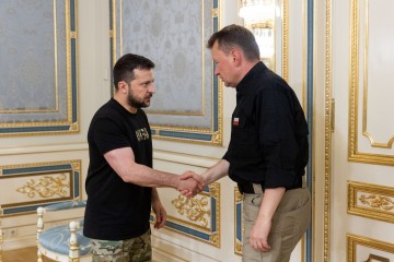 Володимир Зеленський провів зустріч з віце-прем’єром, міністром національної оборони Польщі 