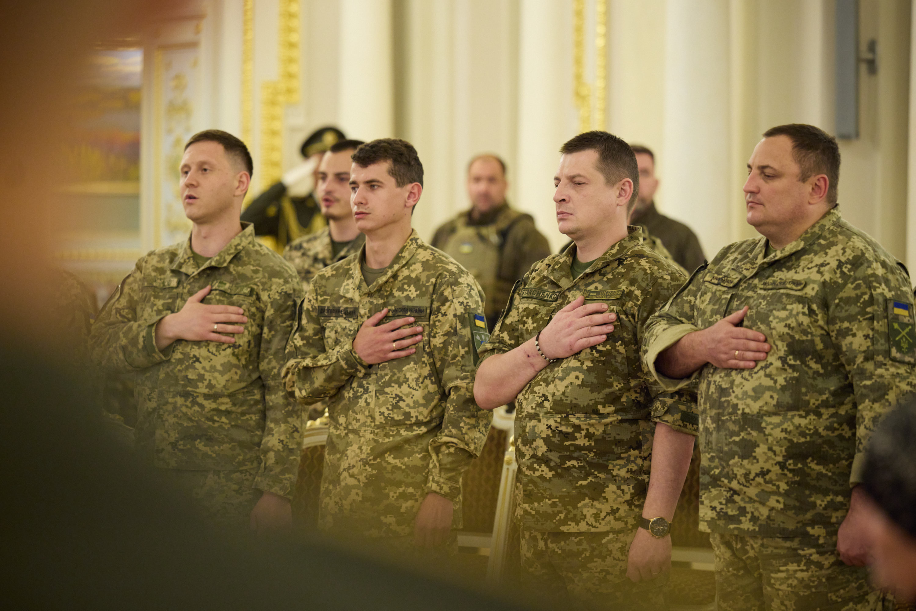 Зустріч Президента з українськими захисниками та рідними ...