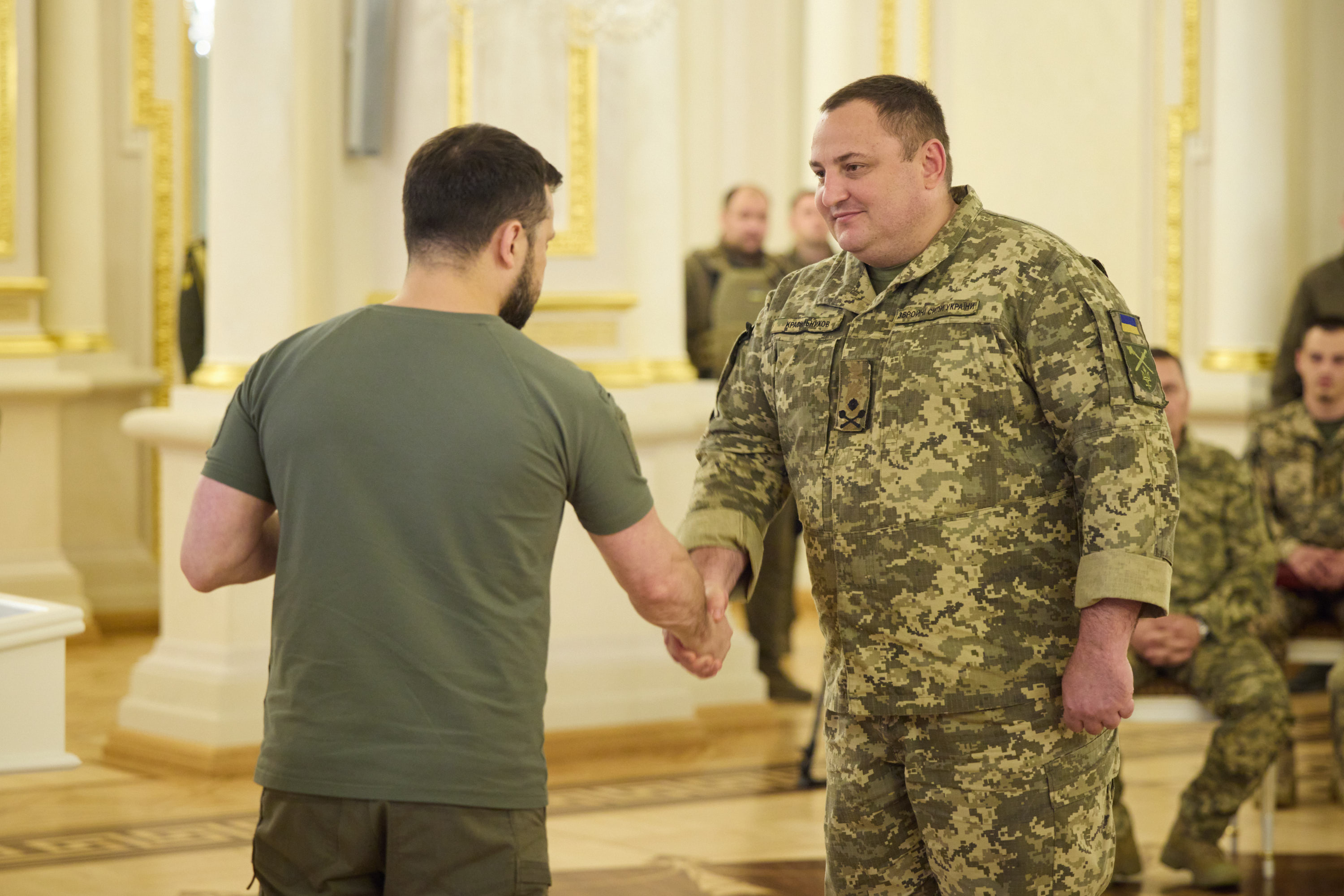 Зустріч Президента з українськими захисниками та рідними ...