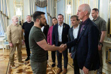 Президент України зустрівся з делегацією Палати представників Конгресу США