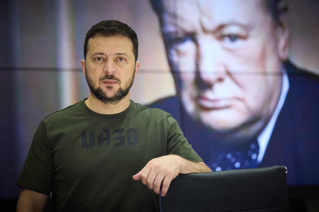 Демократии мира способны остановить любую тиранию – выступление Президента Украины во время награждения Премией Уинстона Черчилля за лидерство