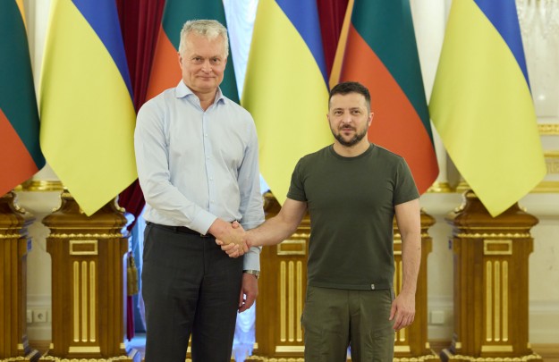 Глава держави провів зустріч з Президентом Литви у Києві