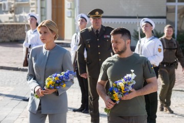 Участь Президента і першої леді у заходах з нагоди Дня Незалежності України