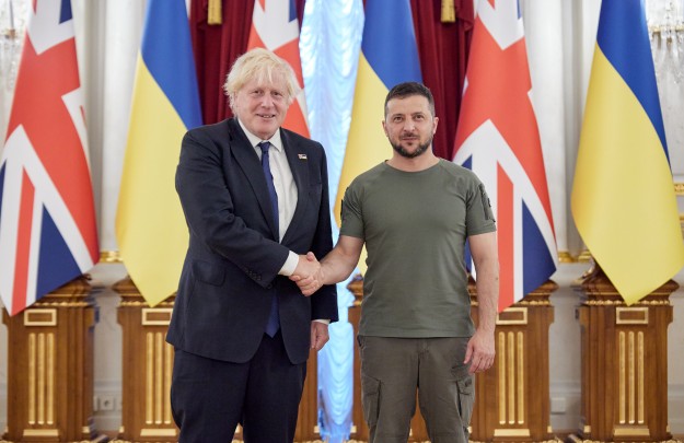 Україні пощастило мати такого друга, як Велика Британія – Володимир Зеленський зустрівся з Борисом Джонсоном у Києві