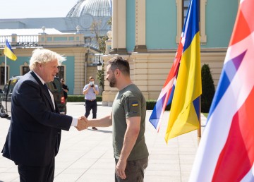 Зустріч Президента України і Прем'єр-міністра Великої Британії в Києві