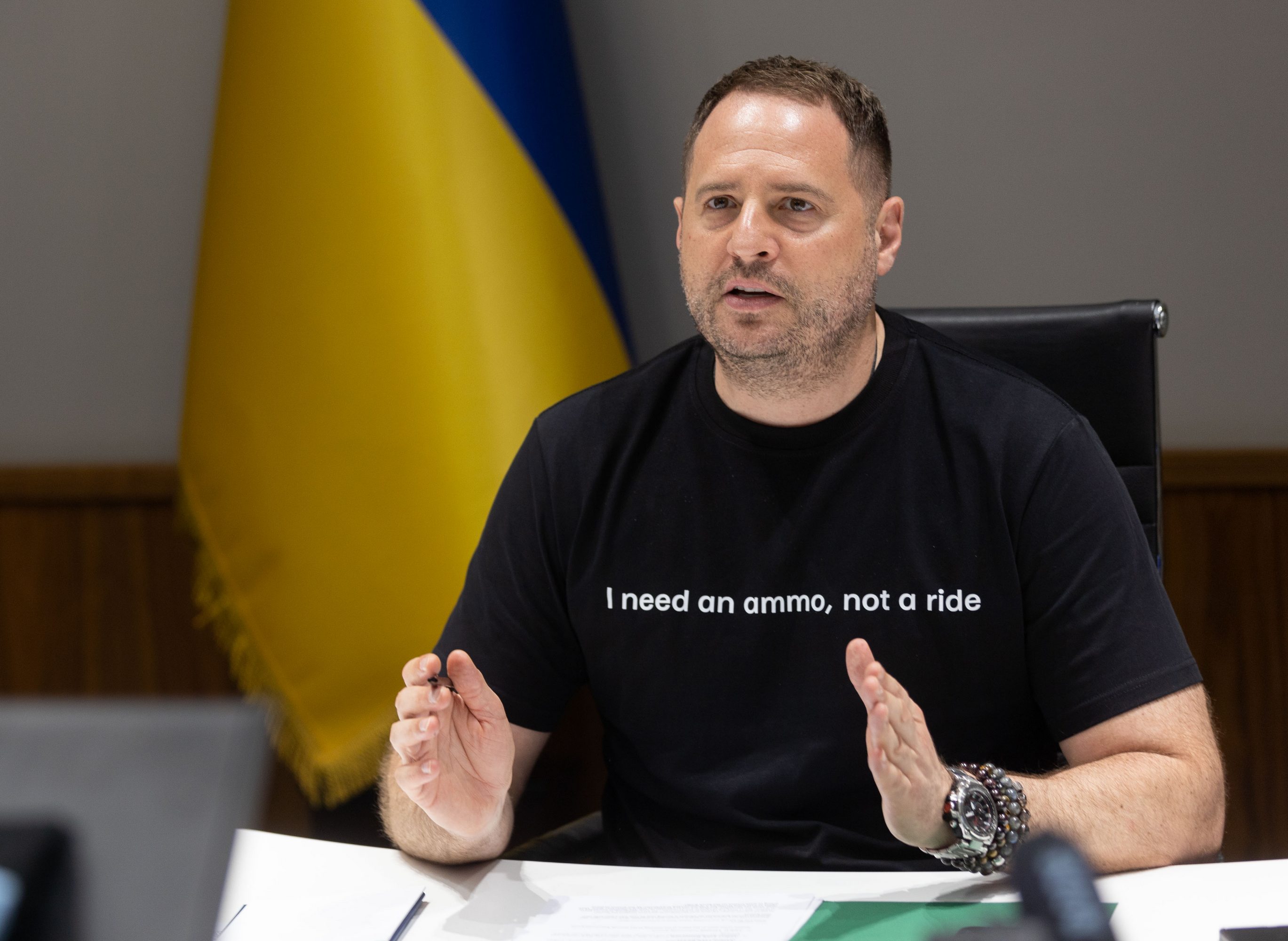 Rasmussen President The Yermak-Rasmussen group is finalizing the draft recommendations on ...