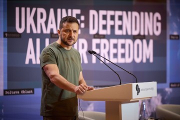 Зараз відбувається зміна геополітичної конфігурації у світі, але завершення об’єднання Європи неможливе без України – виступ Президента Володимира Зеленського на щорічній зустрічі YES
