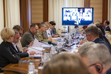 Андрій Єрмак обговорив з головами іноземних диппредставництв підтримку України на шляху до членства в ОЕСР та створення спеціального трибуналу щодо злочину агресії
